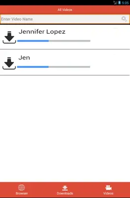 Video Downloader fro android App screenshot 3