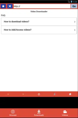 Video Downloader fro android App screenshot 4